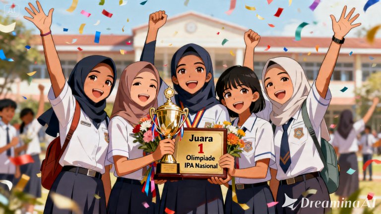 MTs At Taqwa Bondowoso Raih Juara 1 Olimpiade Sains Nasional 2024