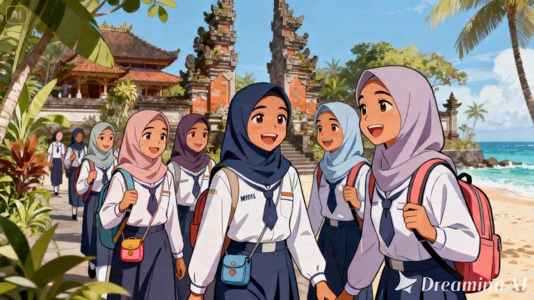MTs At Taqwa Laksanakan Studi Tour ke Pulau Bali